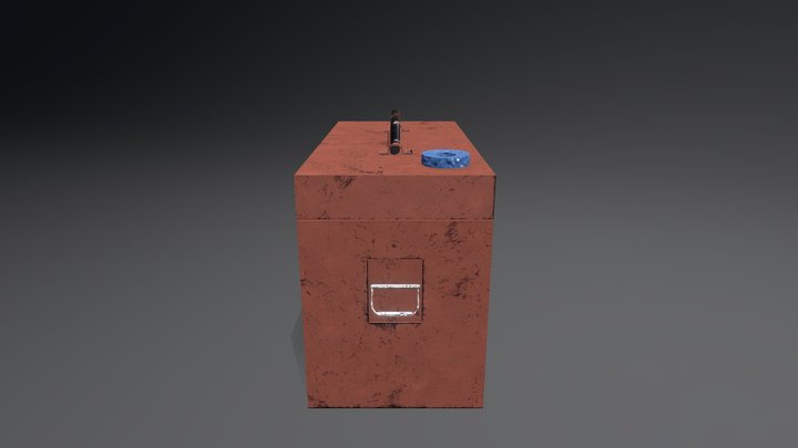 Rusty Case 3D Model