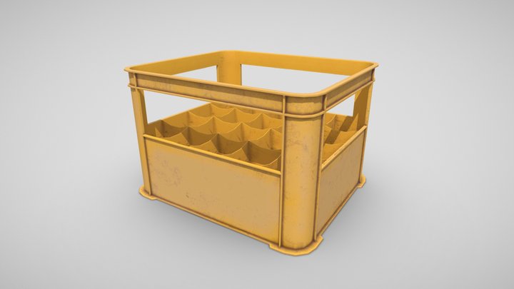 Beer Box 3D Model