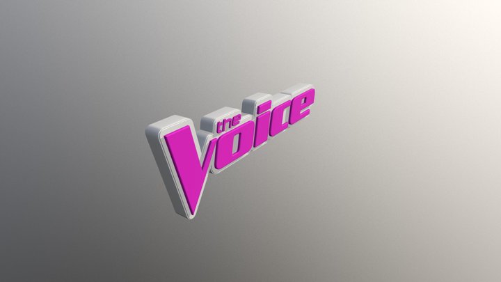Voice Logo 3D Model