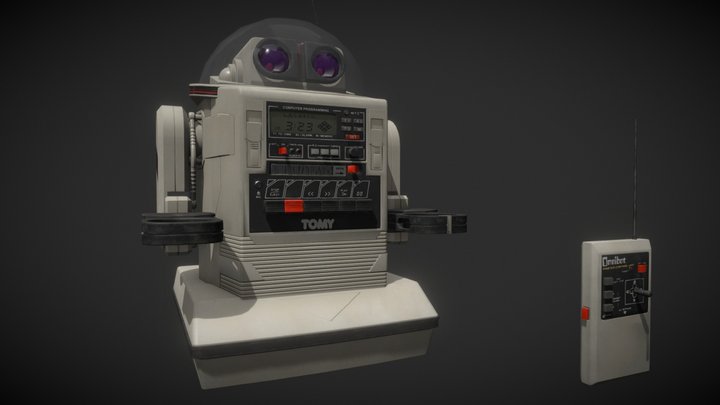 Tomy Omnibot 5402 3D Model