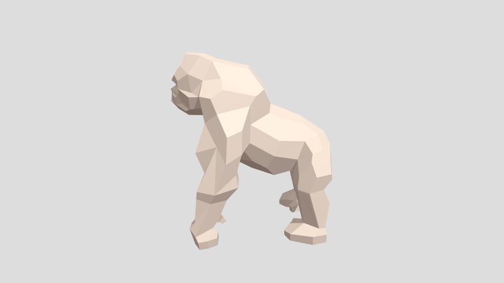 Gorila 3D Model
