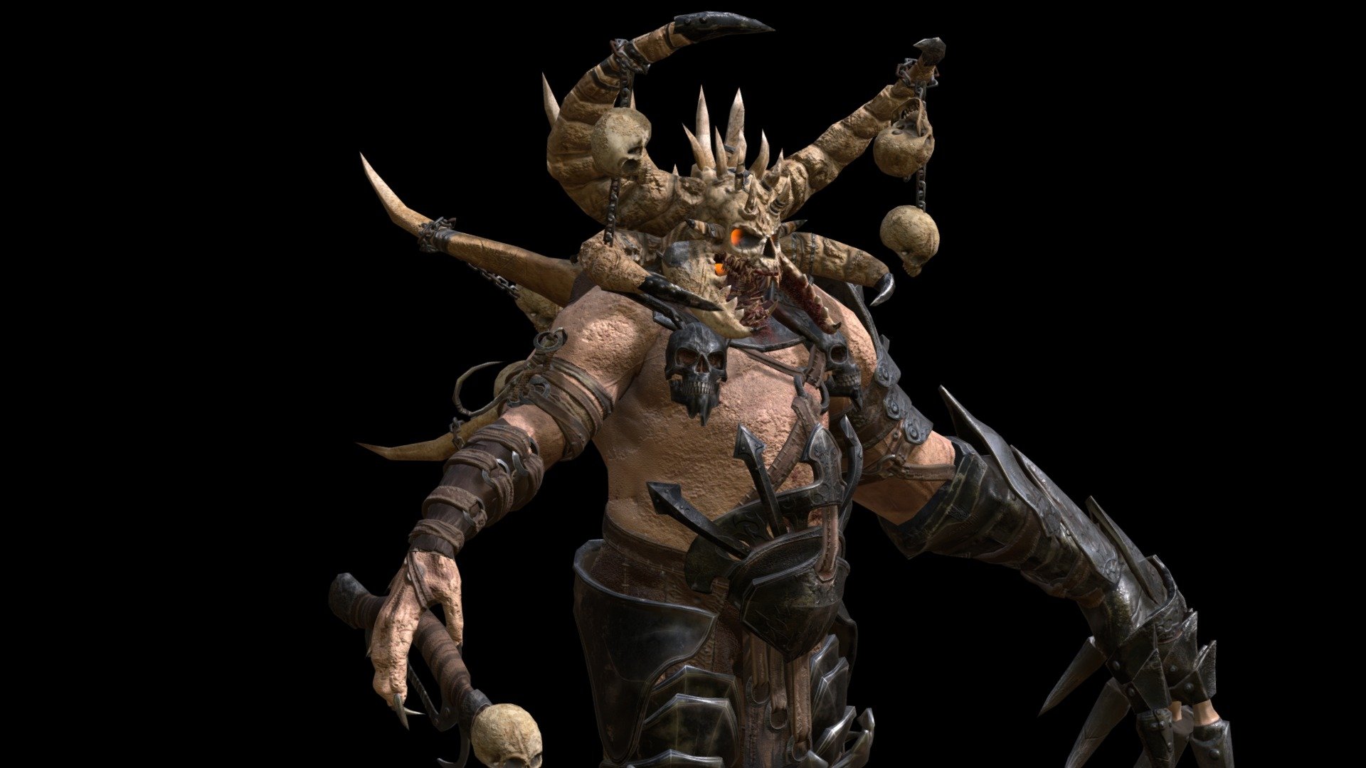 DemonButcher - Buy Royalty Free 3D model by dremorn [c44c8dc ...