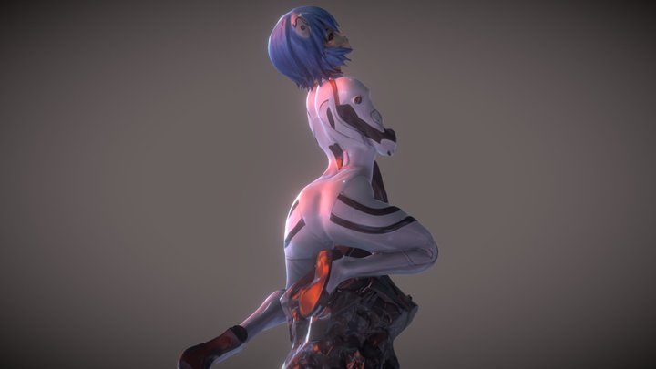 Ayanami Rei Figure 3D Model
