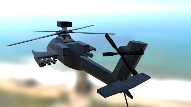 Game Chopper 3D Model