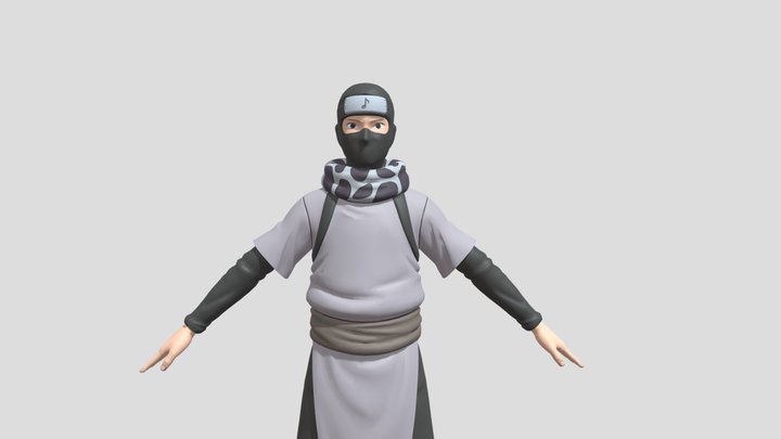 Sound Ninja (Naruto) 3D Model