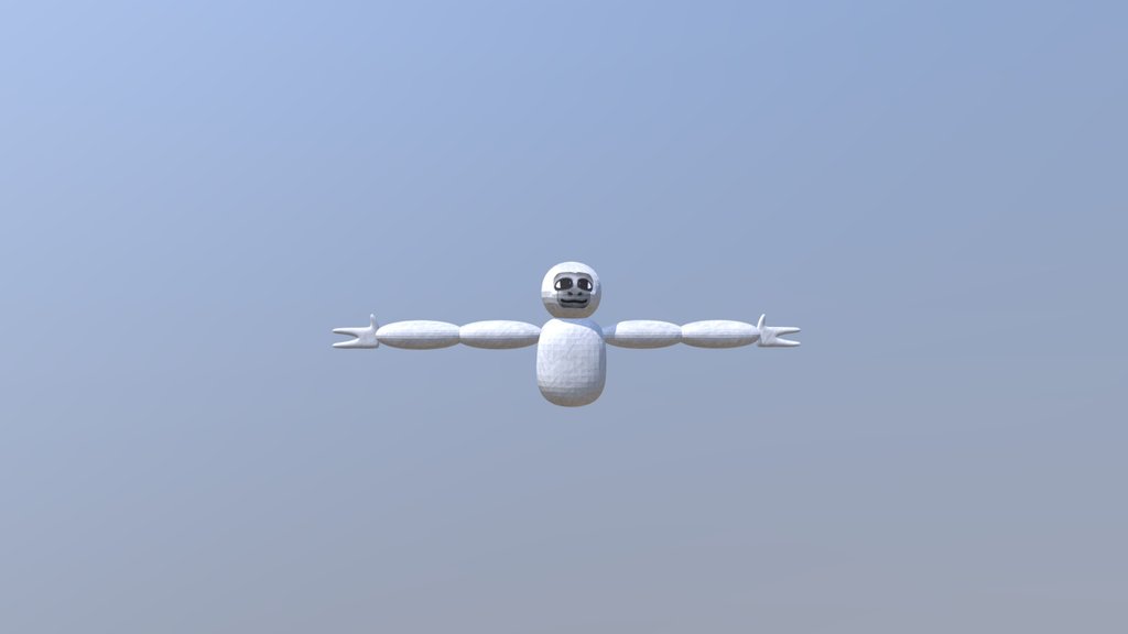 Rigged Player model for gtag fan games