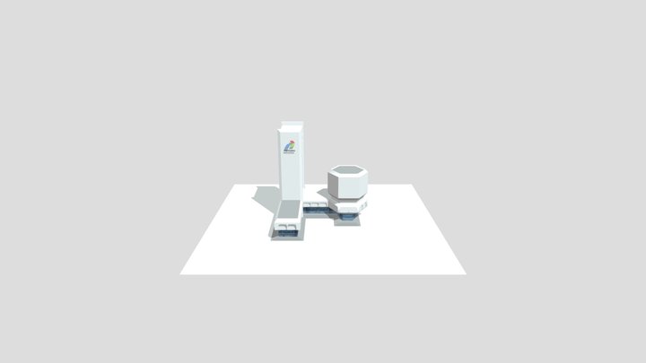 Gedung Pertamina 3D Model