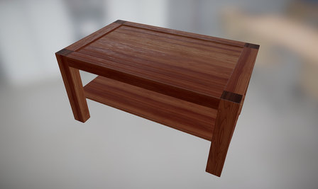 Coffee Table (Clean) 3D Model