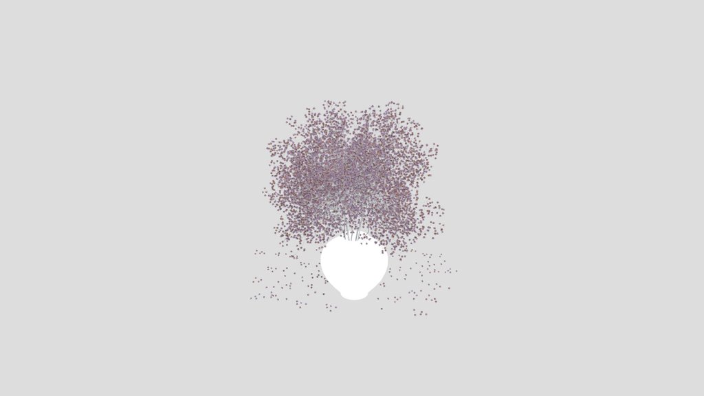 Sj Subtle Gypsophila Art Bouquet