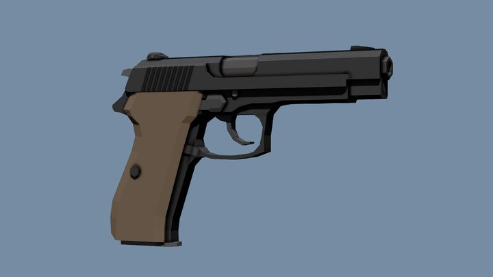 Low-Poly Bernardelli P-018