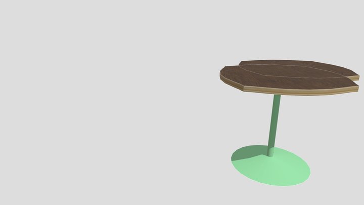 RoundTabletesting 3D Model