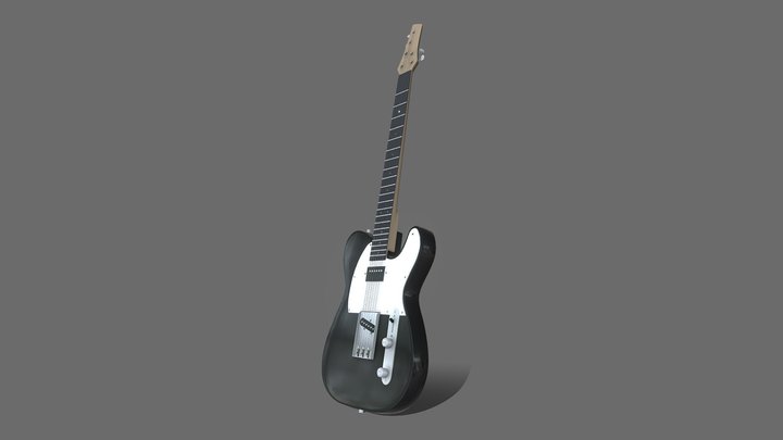 guitar 3D Model
