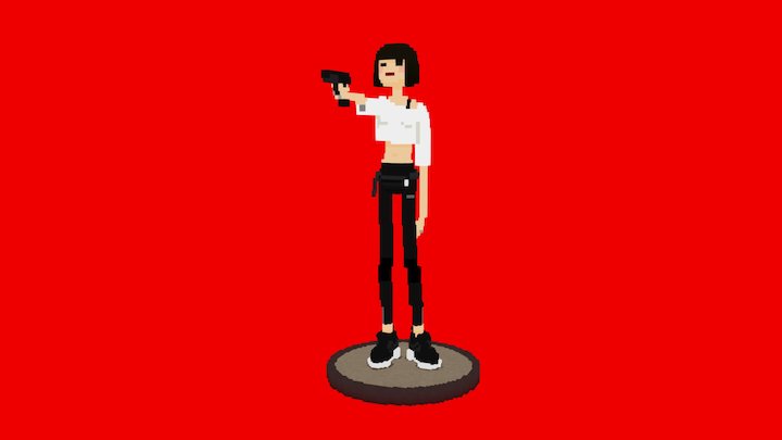 Hukru. 3D Model