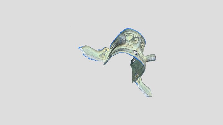 三星堆面具模型 3D Model