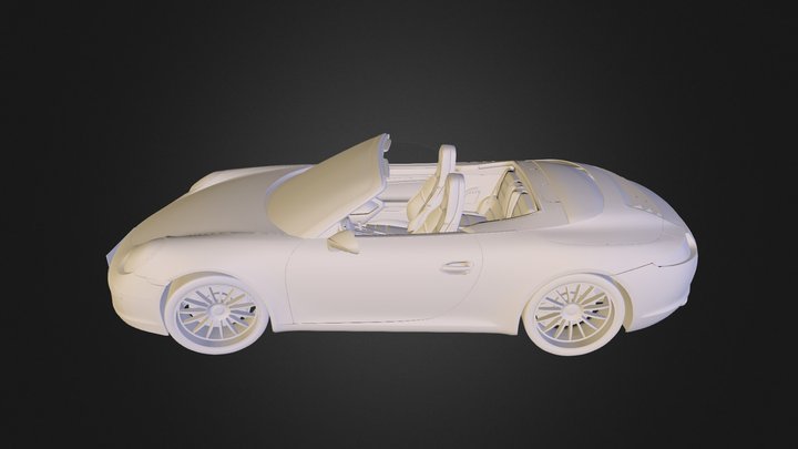 porsche9114scabrio 3D Model