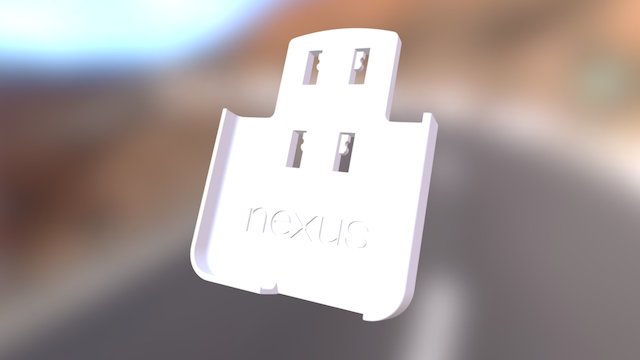Nexus 5X Car Mount 2 3D Model