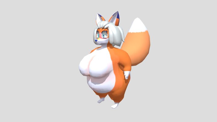 Foxy Hoxie remake 3D Model