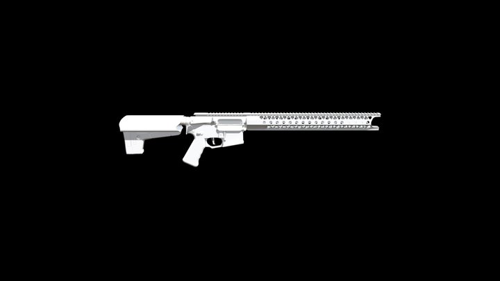 LVOA-C Rifle 3D Model