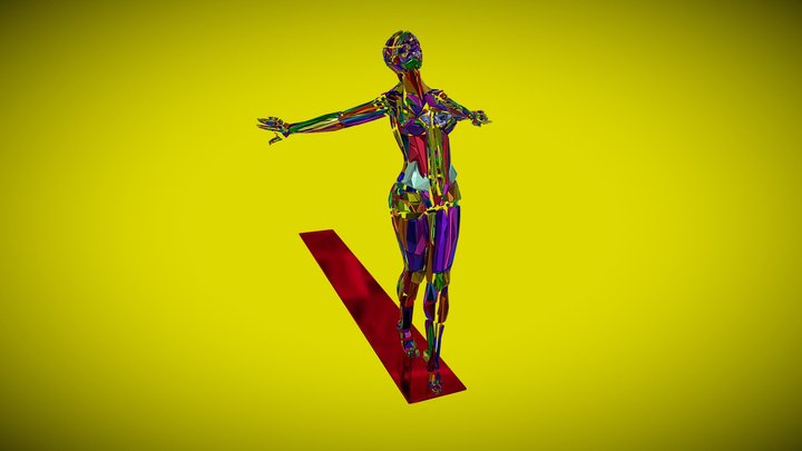 PRIDE 3D Model