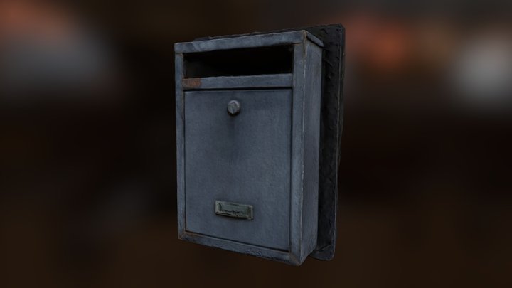 Letter Box 3D Model