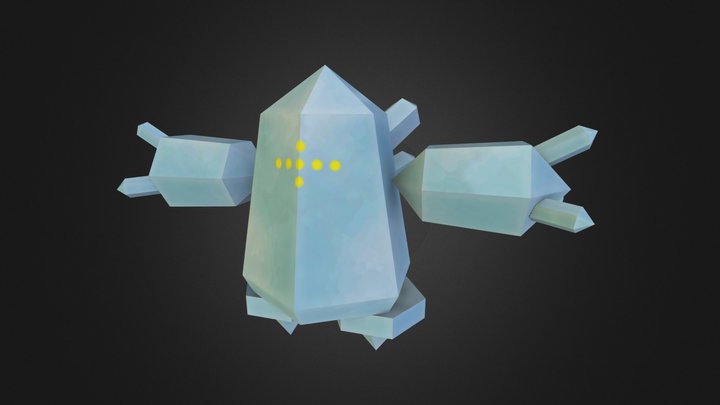 378 Regice 3D Model