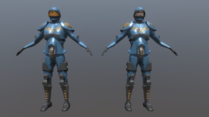 SP Character 3D Model