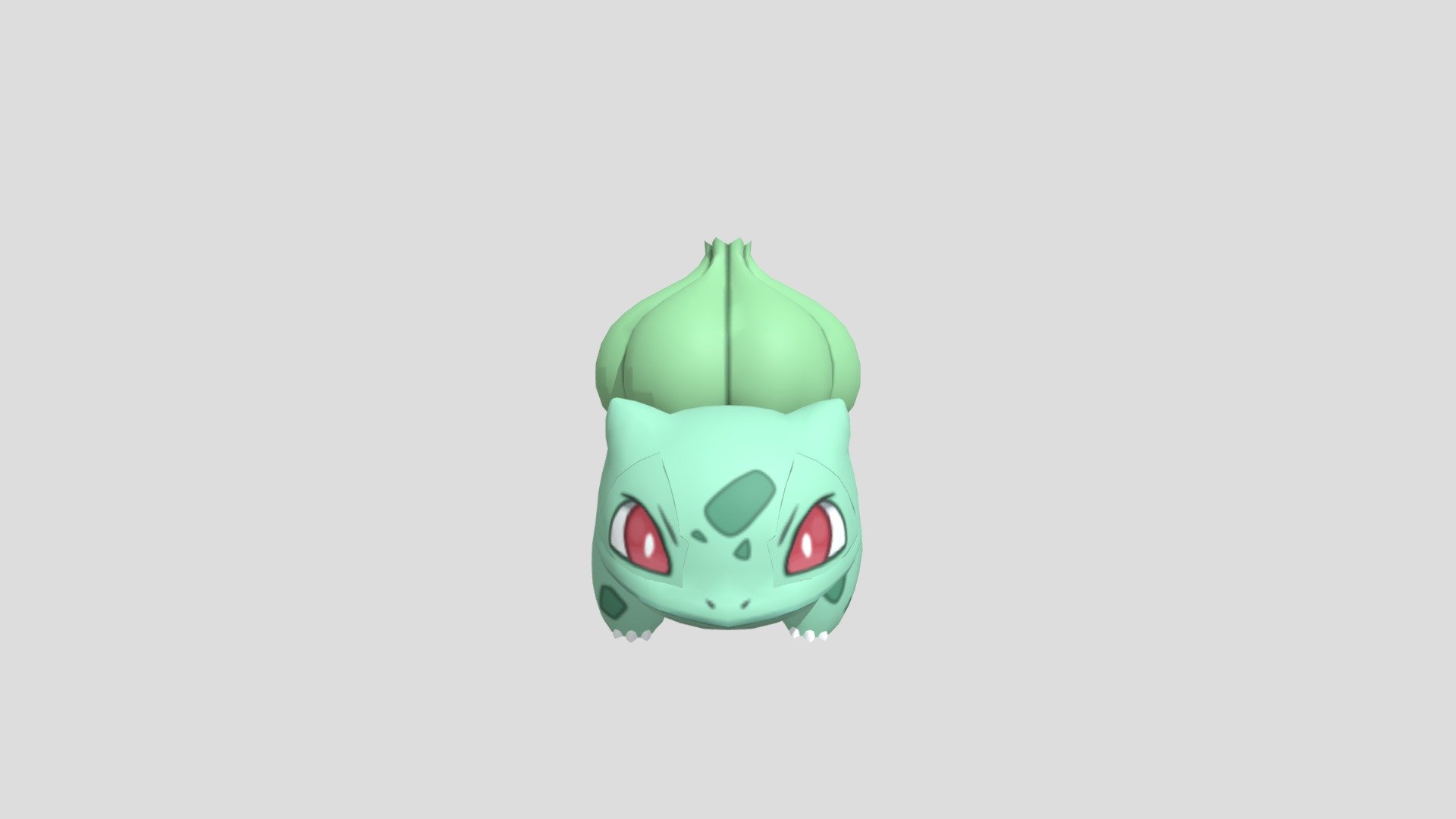 Bulbasaur Anim Attack Download Free 3D model by