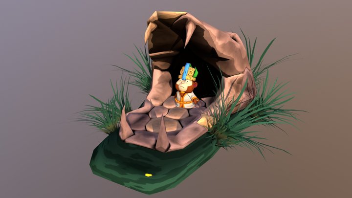 Wizard from Treasure Hunter by NestStrix Studio 3D Model