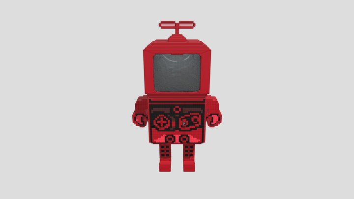 Red The A.I. 3D Model