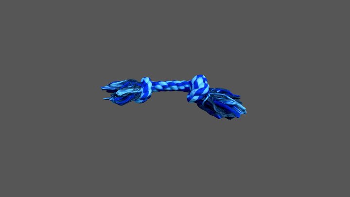 Dog Toy Rope 3D Scan 3D Model