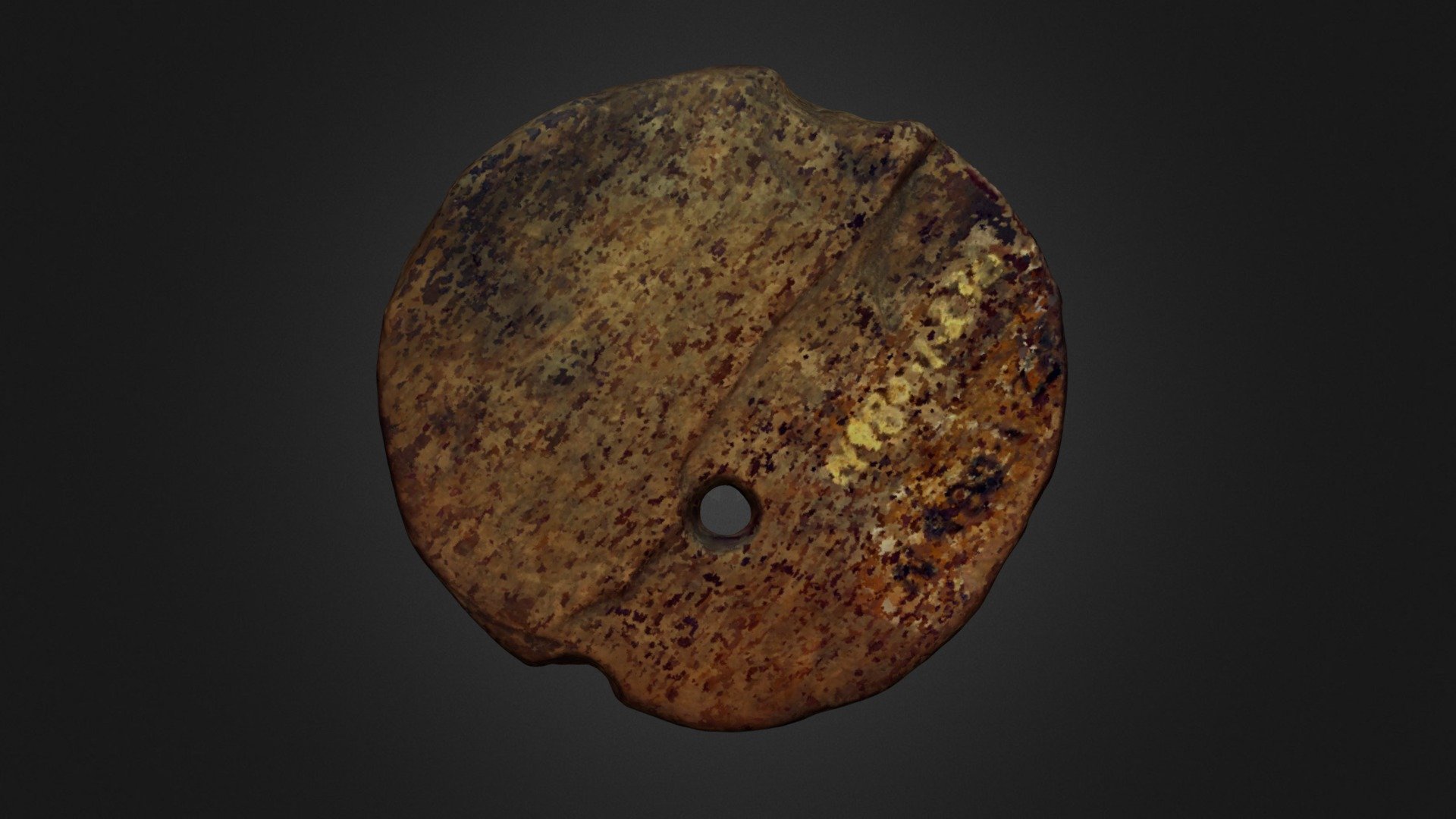 GROUNDSTONE PENDANT - 3D model by Lakehead Anthropology ...