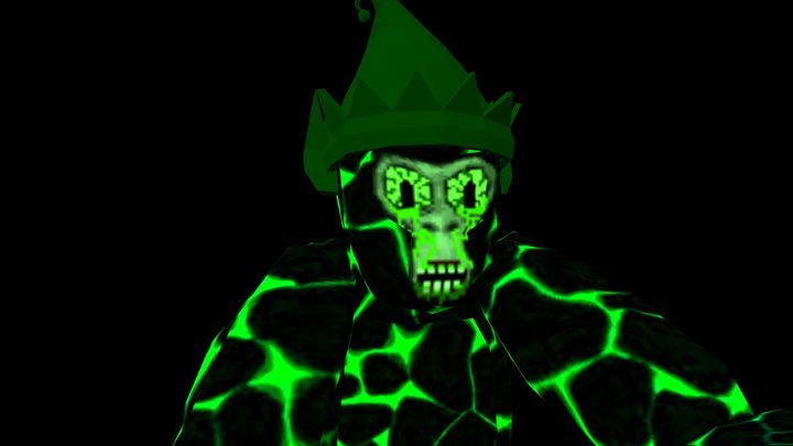 Drowned player 3D Model