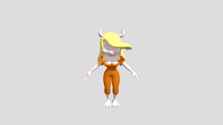 Minerva Mink (Jumpsuit) 3D Model
