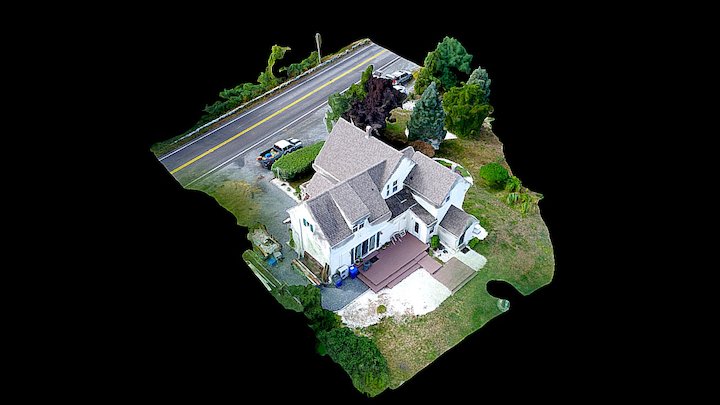 Residence Simplified 3d Mesh 3D Model