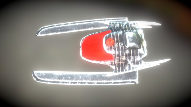 Sci fi Flight 3D Model