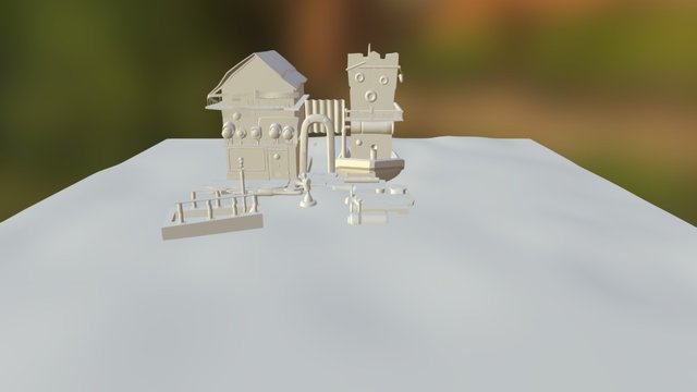 Deponia 3D Model