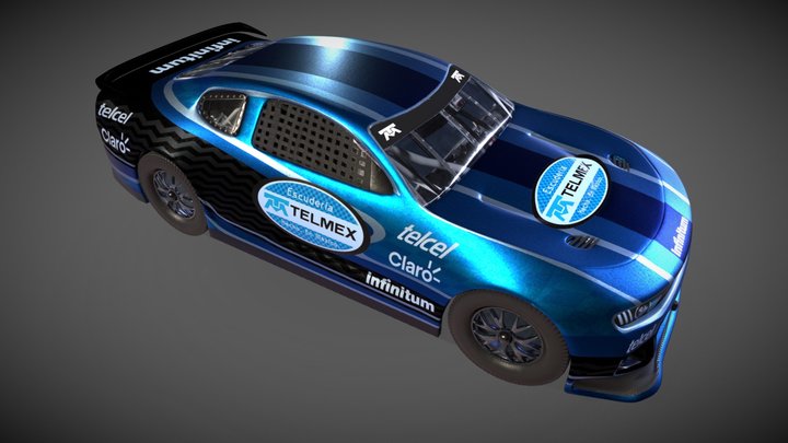 NASCAR paint desing 3D Model