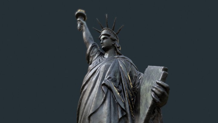 Statue of Liberty 3D Model