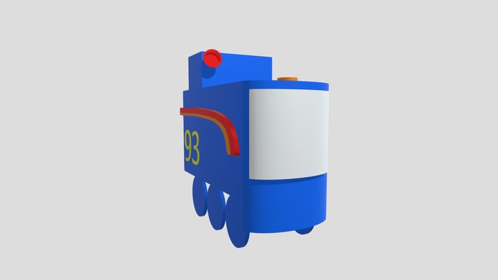 Push Along Streamer 3D Model