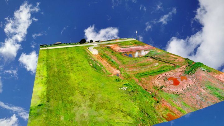 OKC Suburban Lot 3D Model