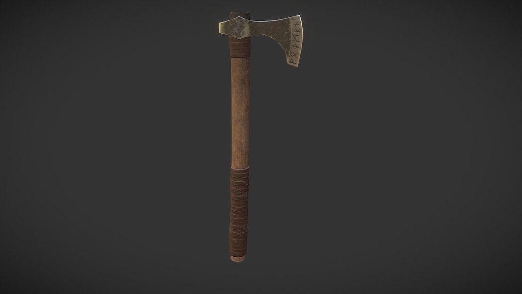 Viking Axe - 3D model by jonsells [c4645db] - Sketchfab