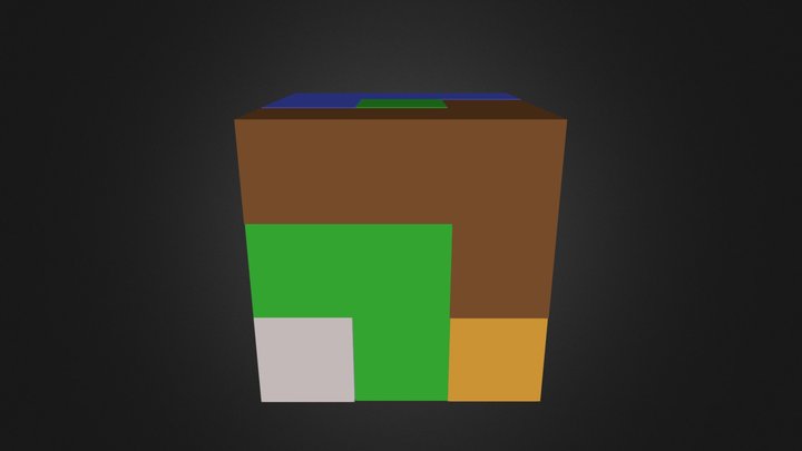 puzzle cube assembly 3D Model