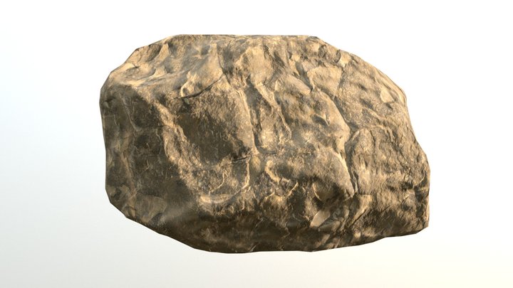 Landscape Tumbler Rock 3D Model