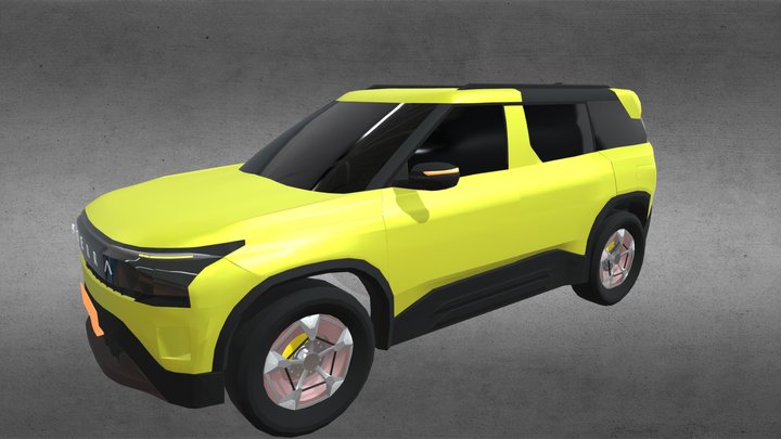 Tata Sierra – New Launch (3D Model) 3D Model