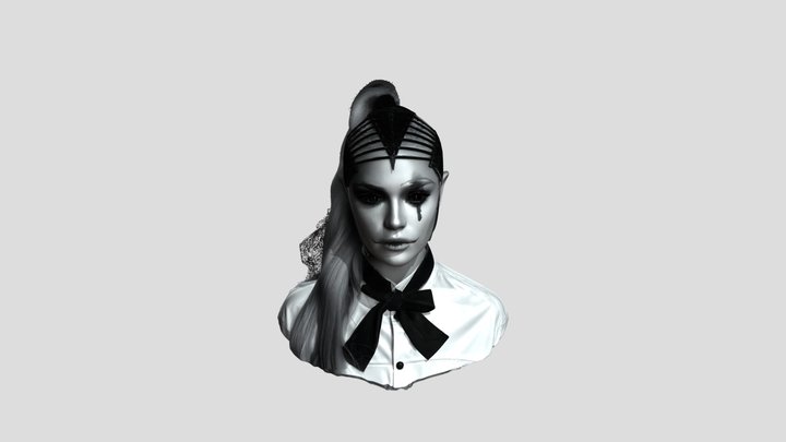 SKYND Black and White Portrait