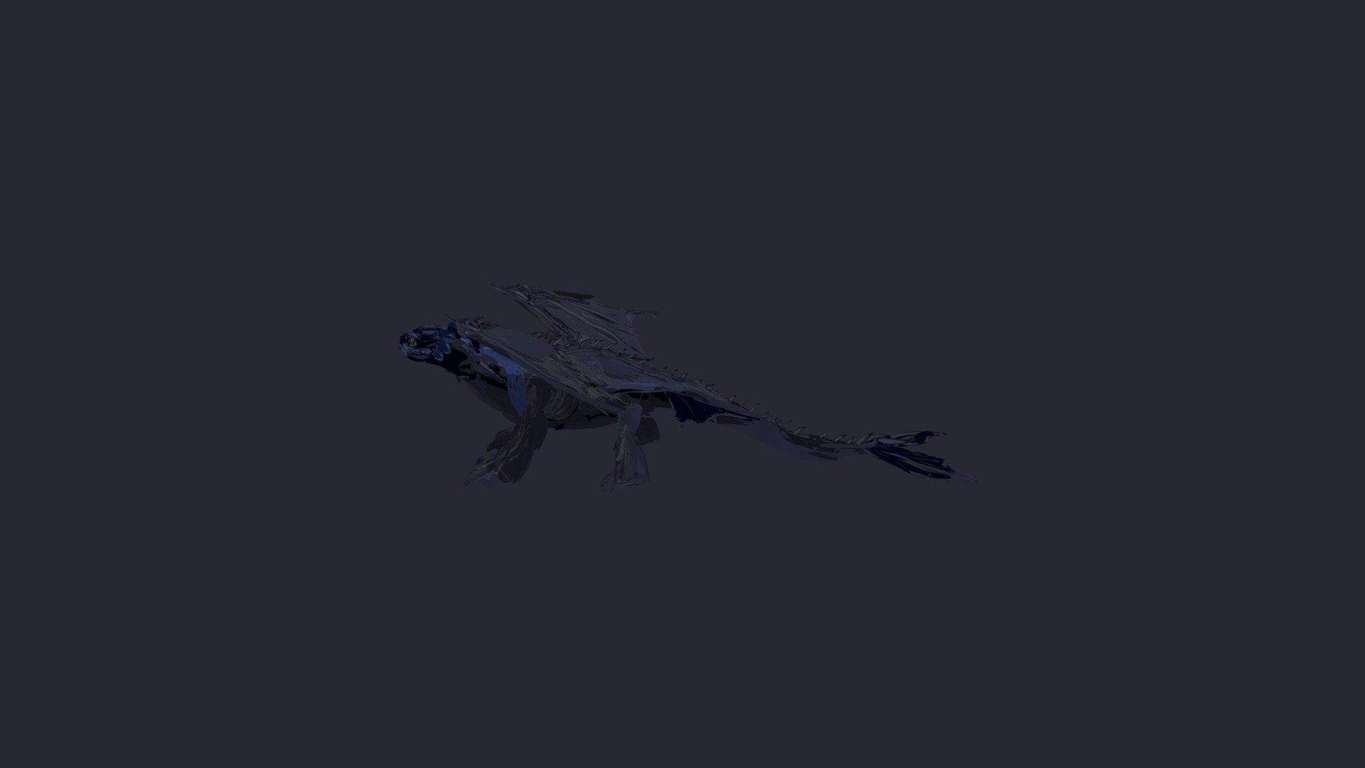 Toothless - Download Free 3D model by lehningt1 [c4668b4] - Sketchfab