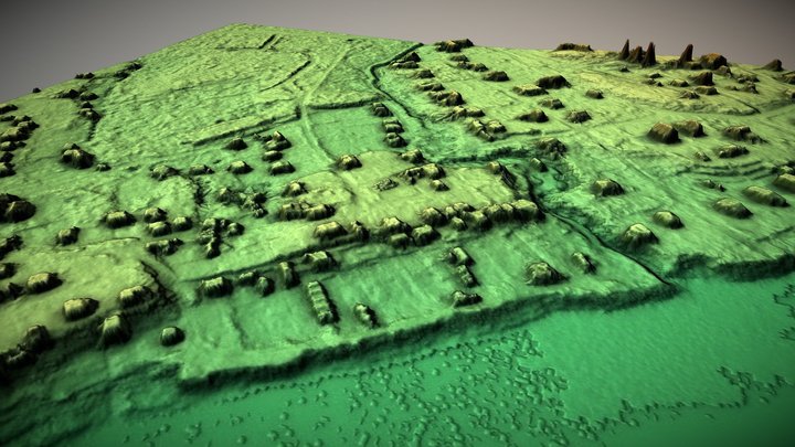 Rumbulas pilskalna vieta (Latvija) – Free 3D Model STL