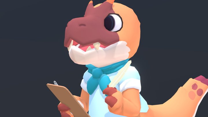 Adi! 3D Model