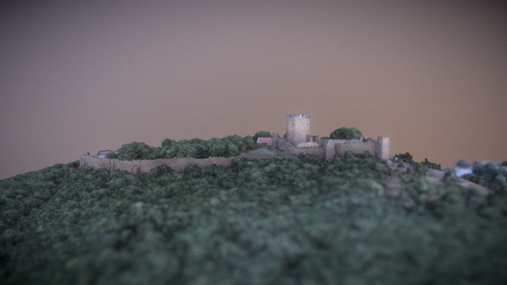 Platamonas Castle 3D Model