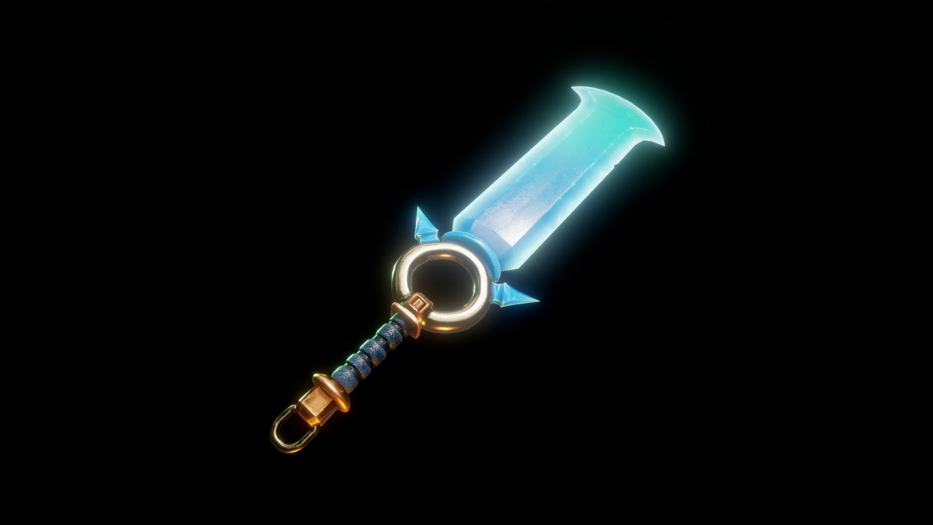 XB1101 - Handheld Prop - Ice Sword - 3D model by Kain Hunter (@Polygons ...